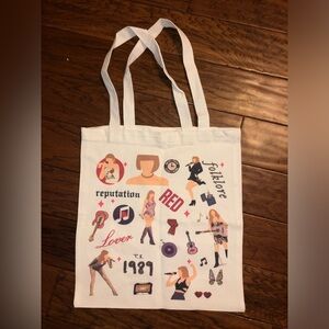 Taylor Swift eras tote bag